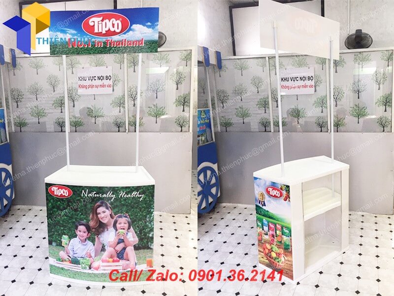 booth trưng bày sản phẩm