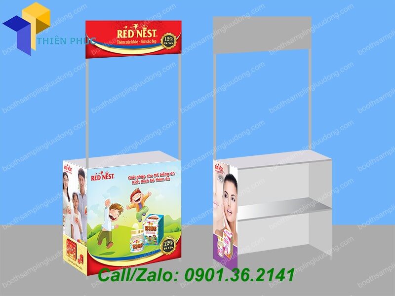 Quầy booth bán hàng giá rẻ