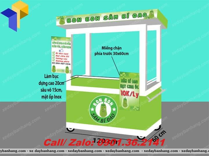xe bán sâm bí đao đẹp