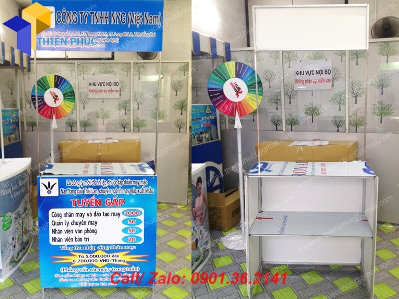 booth quảng cáo giá rẻ