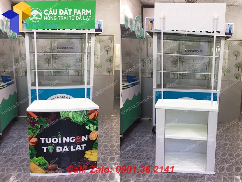 booth quảng cáo sản phẩm