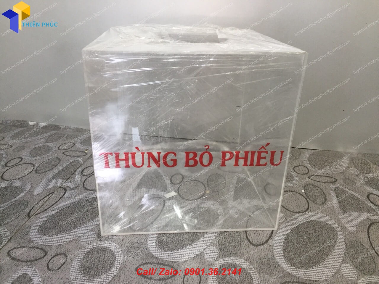 hòm phiếu từ thiện giá rẻ