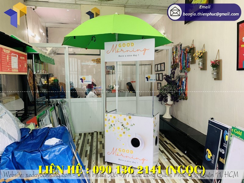 BOOTH SẮT GẮP GỌN
