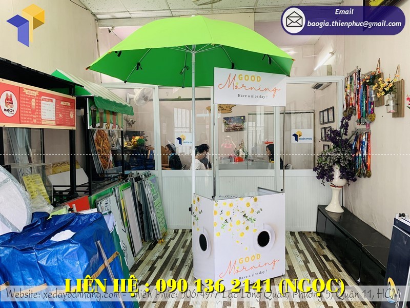 BOOTH SẮT TRƯNG BÀY