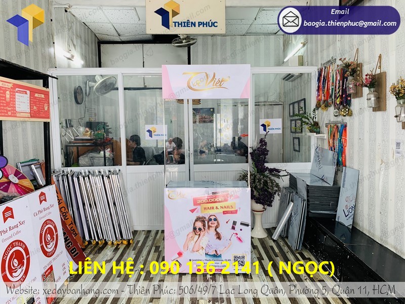 booth 80 tóc việt giá rẻ