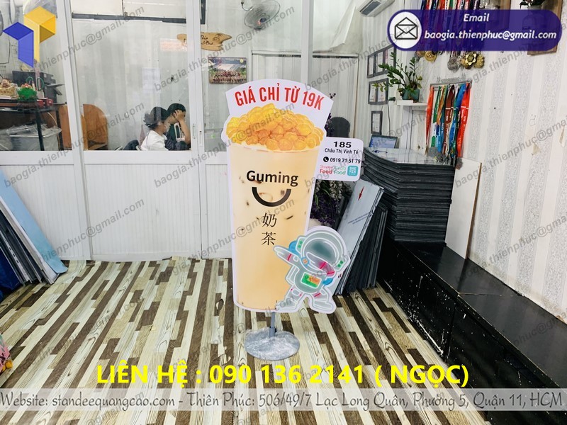 standee ly giá rẻ