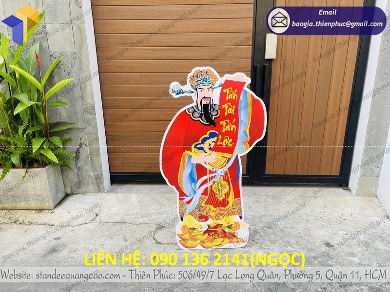 standee mô hình ông lộc