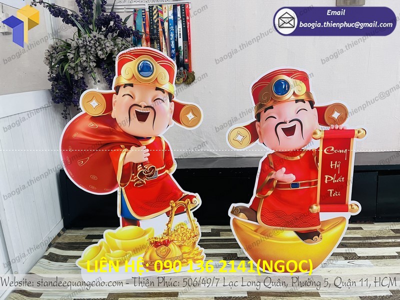 standee mh thần tài