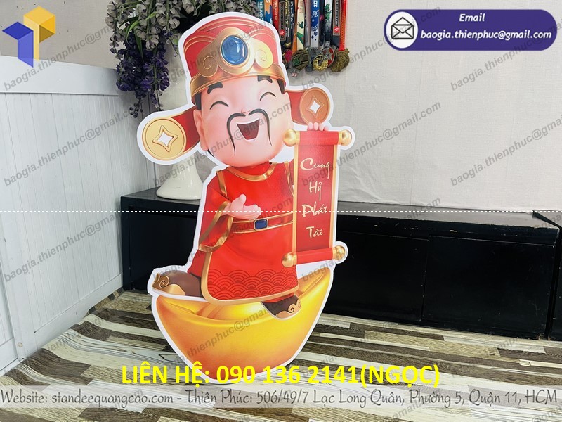 standee ông thần tài