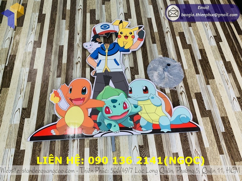 STANDEE POKEMON MOCKUP