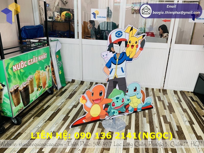 STANDEE POKEMON QUẢNG CÁO