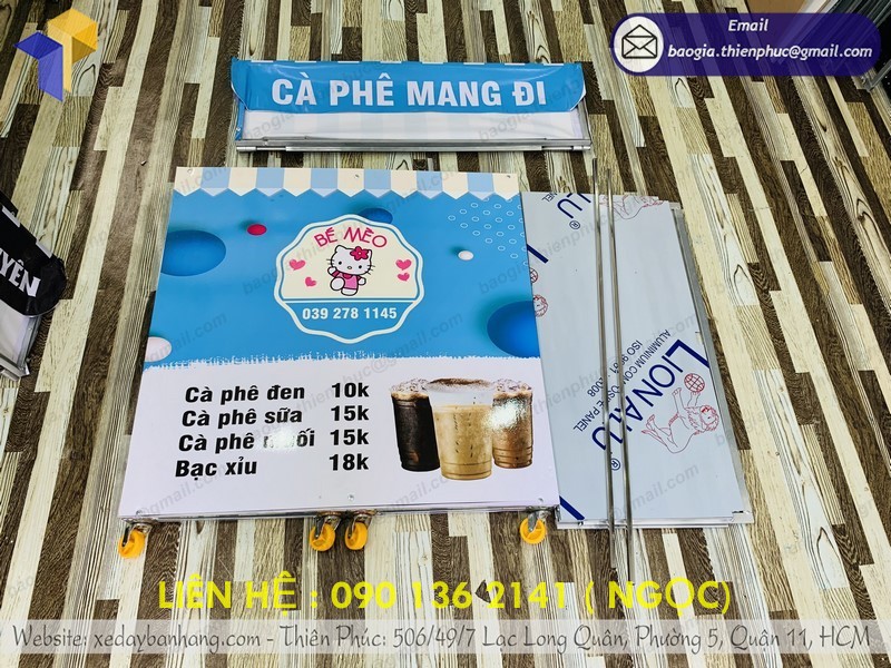 XE BÁN CAFE BÉ MÈO