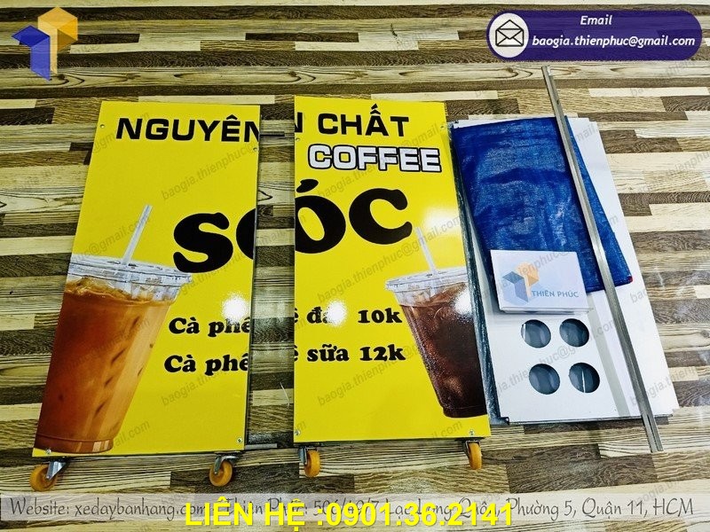 xe bán cà fe lắp ráp di động tại tphcm giá rẻ