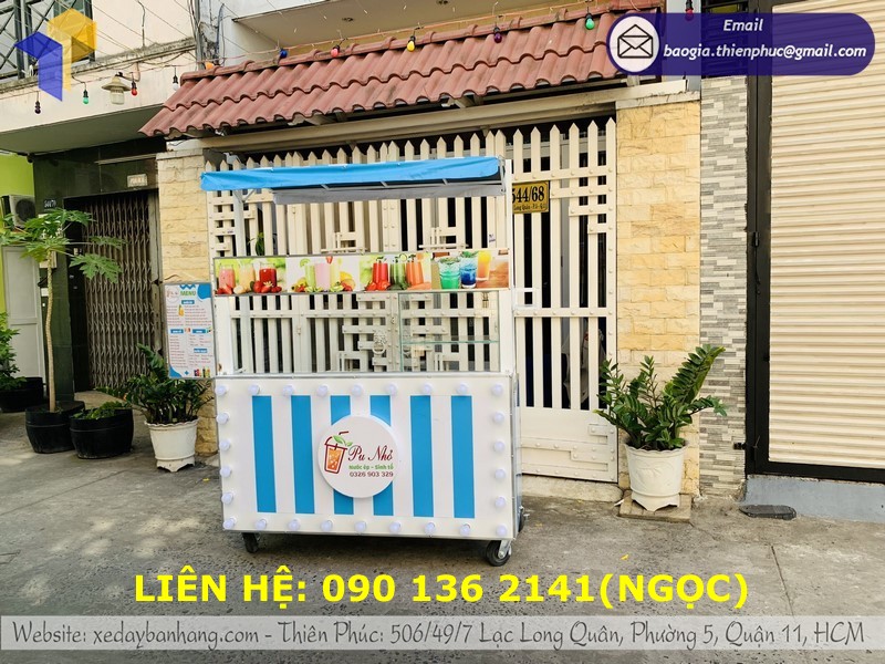 xe bán nước ép