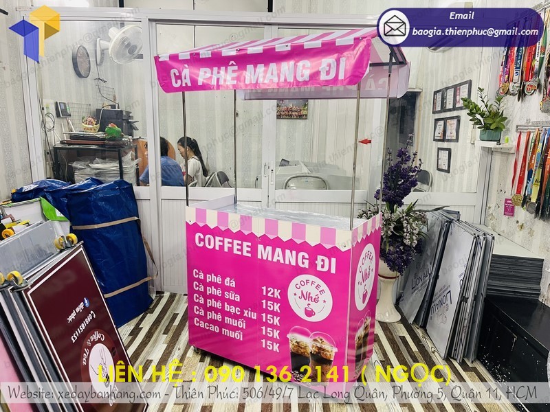 xe cofe gấp gọn nhỏ nhắn