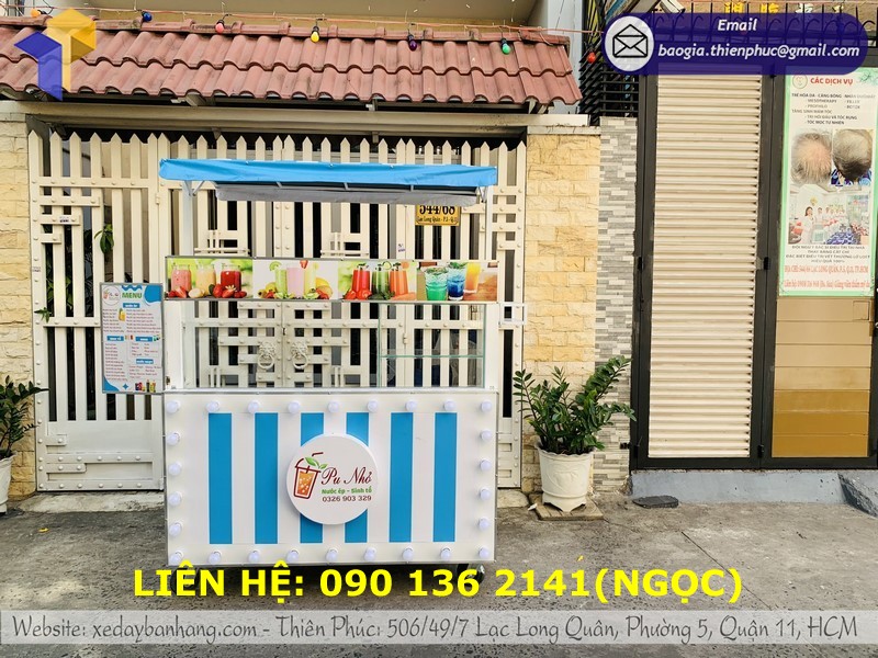 xe sắt bán sinh tố