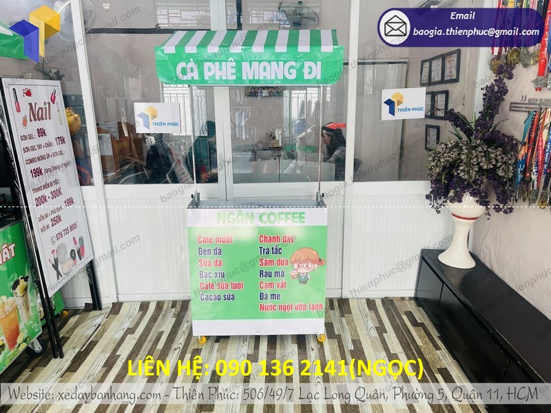 xe cafe giá rẻ