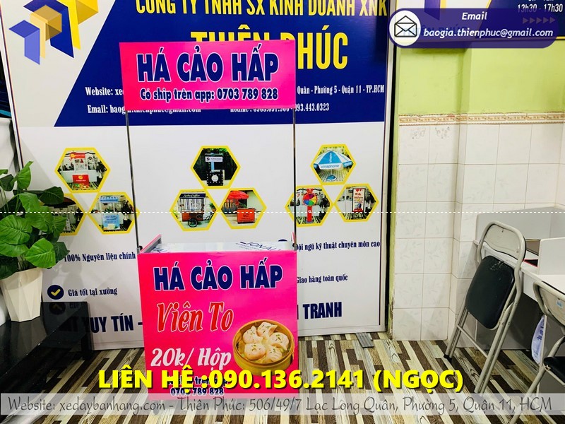 booth bán đồ ăn giá rẻ
