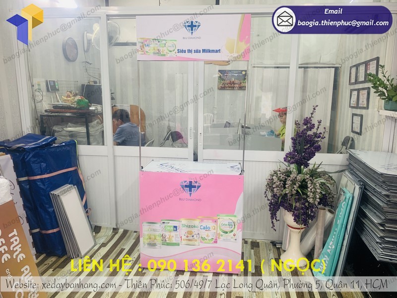 booth bán hàng mang đi giá rẻ hcm