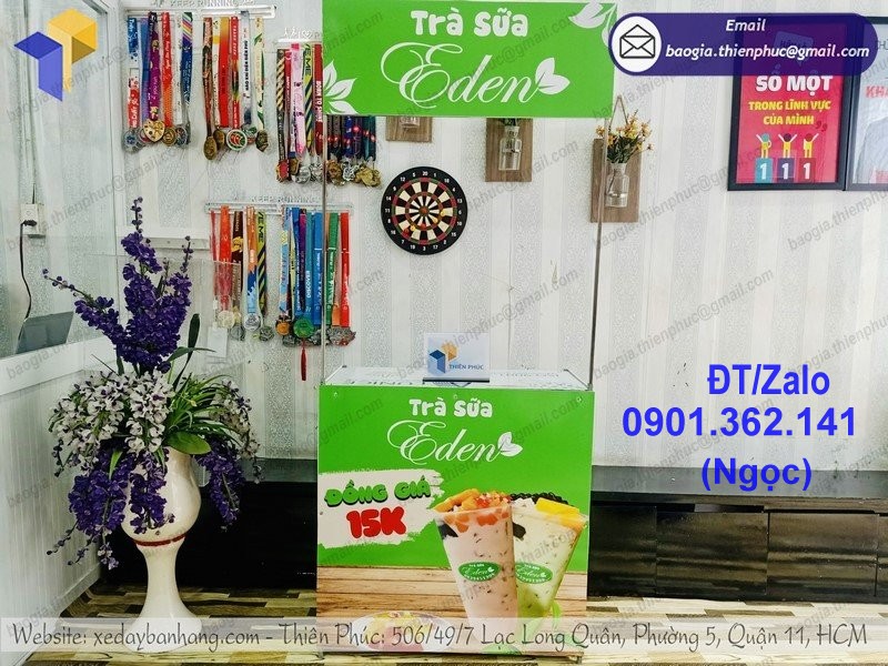 booth  lắp ráp giá rẻ