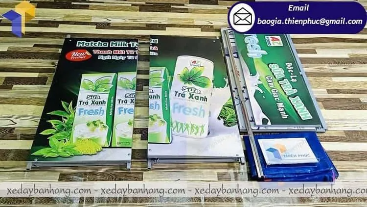 booth quảng cáo bán hàng gấp gọn