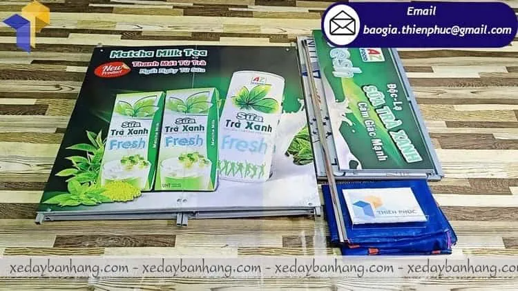 booth quảng cáo bán hàng hội chợ