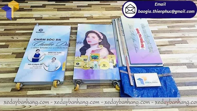 booth trưng bày sản phẩm đẹp