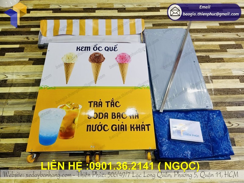 booth xe lắp ráp bán hàng giá rẻ