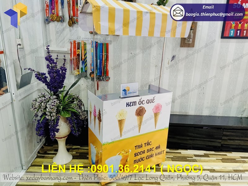 booth xe lắp ráp  bán hàng