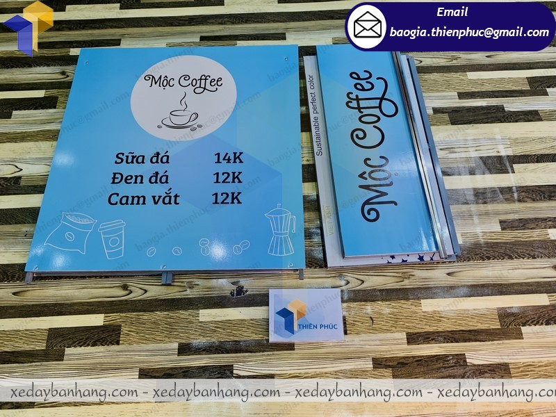 đặt mua booth bán cafe dạo