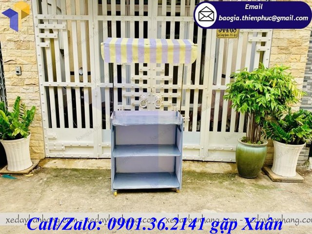 giá xe bán nước cam tháo lắp