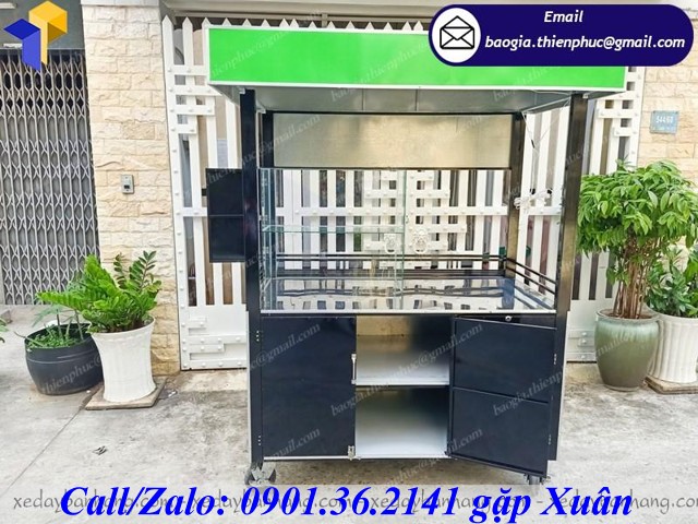 giá xe bán nước sâm bí đao