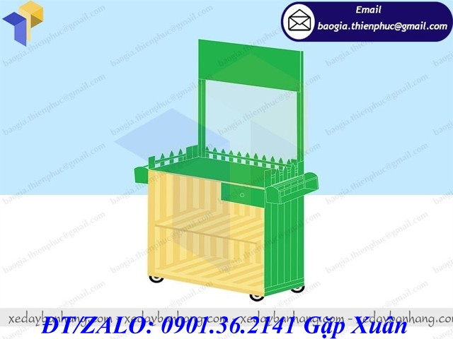 giá xe gỗ bán sinh tố