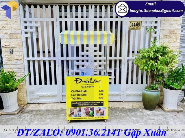 giá xe lắp ráp bán cà phê