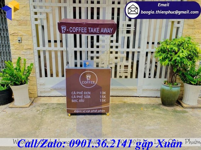 giá xe tháo lắp bán cafe