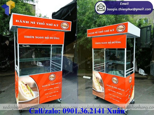 mua xe bán bánh mì ở đâu