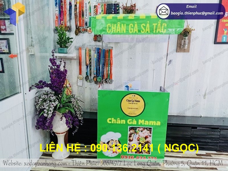 quầy bán hàng lắp ráp lưu động
