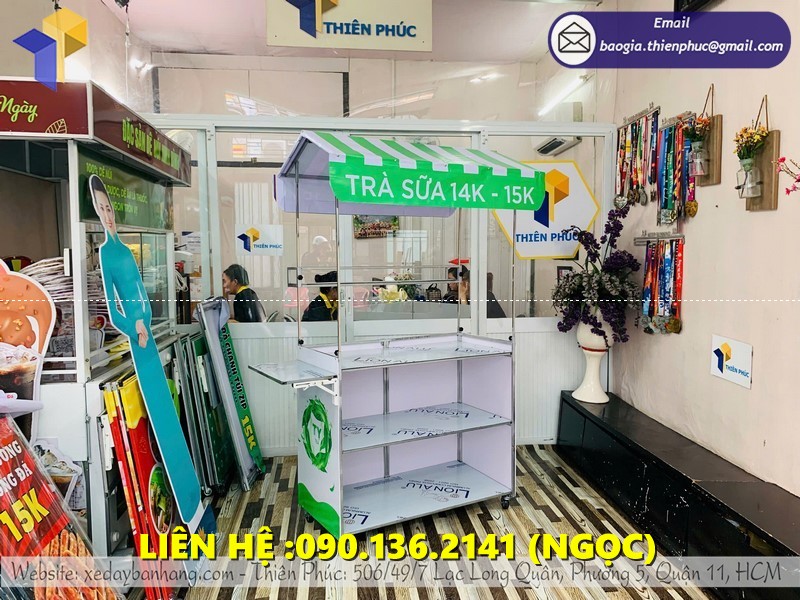 quầy bán nước take away