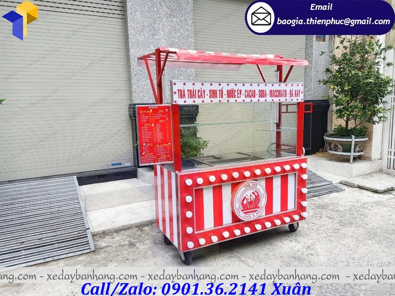 quầy bán sinh tố ở đâu