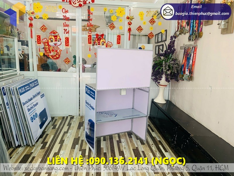 quầy sắt lưu động