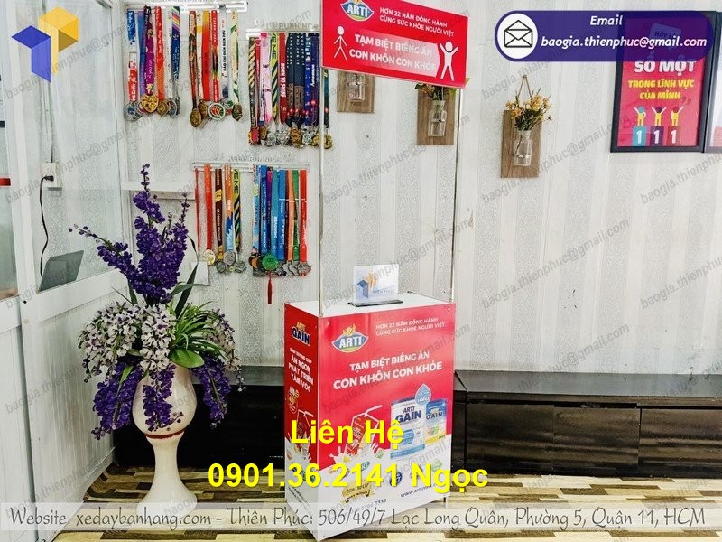 quầy xe lắp ráp giá rẻ ở