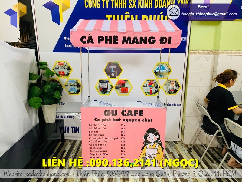 sampling bán cafe dạo