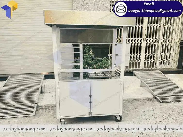sản xuất xe bán trà sữa sinh tố nước ép