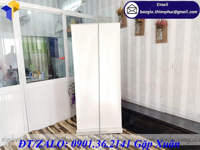 standee cuốn nhôm giá rẻ