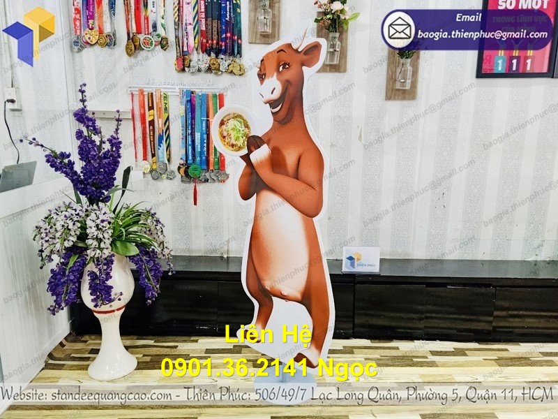 standee mô hình con vật đẹp