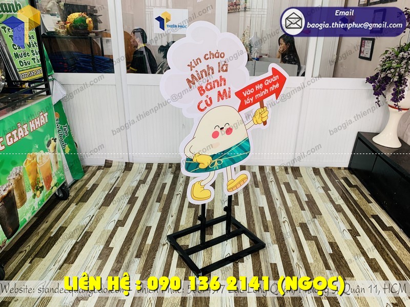 standee mô hình quảng cáo đẹp