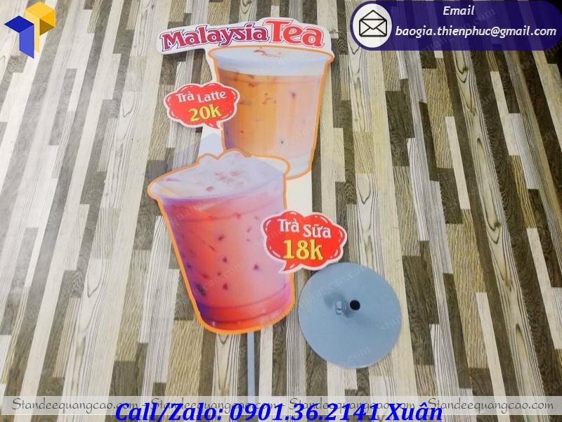 standee quảng cáo ly trà sữa