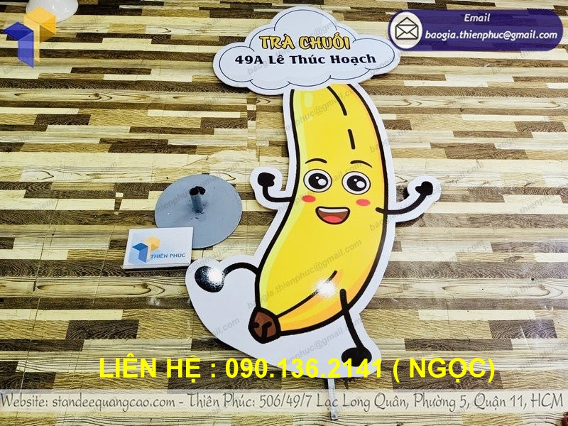standee quảng cáo mô hình