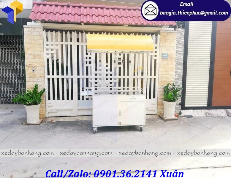thiết kế xe bán nước ép