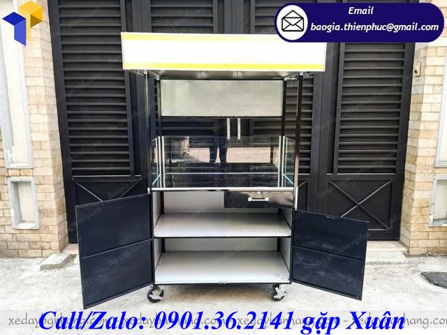tủ bán cà phê lưu động